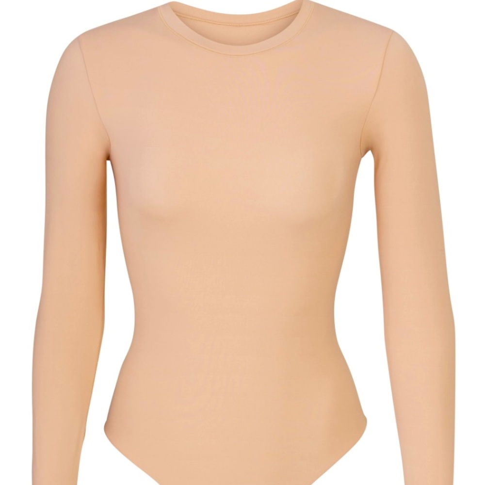 Skims crew neck long sleeve bodysuit